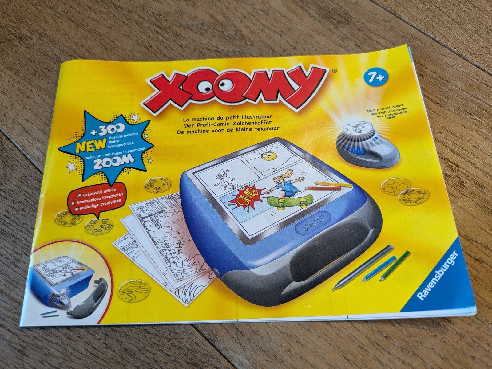 Xoomy tekentafel, tekenen, overtrekken, Ophalen of Verzenden, Zo goed als nieuw, Knutselen, Met licht
