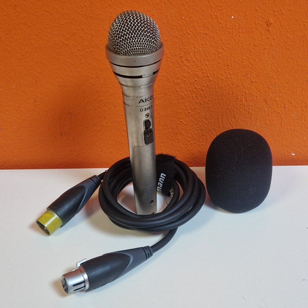 AKG D310S Vintage Microfoon, Niet ingevuld, Zo goed als nieuw, Niet ingevuld, Niet ingevuld