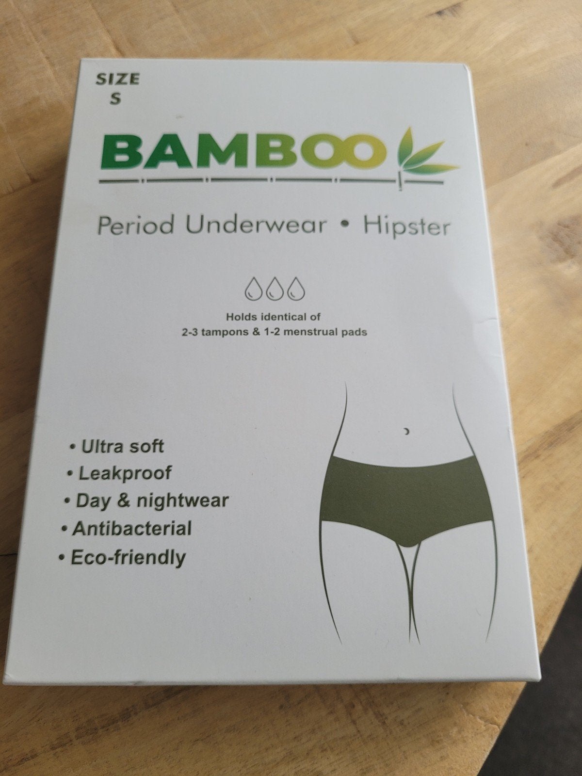 BAMBOO Period Underwear Hipster - Maat S, Kleding | Dames, BAMBOO, Ophalen of Verzenden, Roze, Broekje of Short
