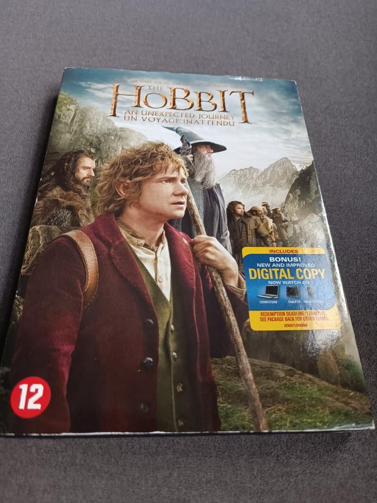 The hobbit an unexpected journey - dvd, Cd's en Dvd's, Vanaf 12 jaar, Ophalen of Verzenden, Zo goed als nieuw