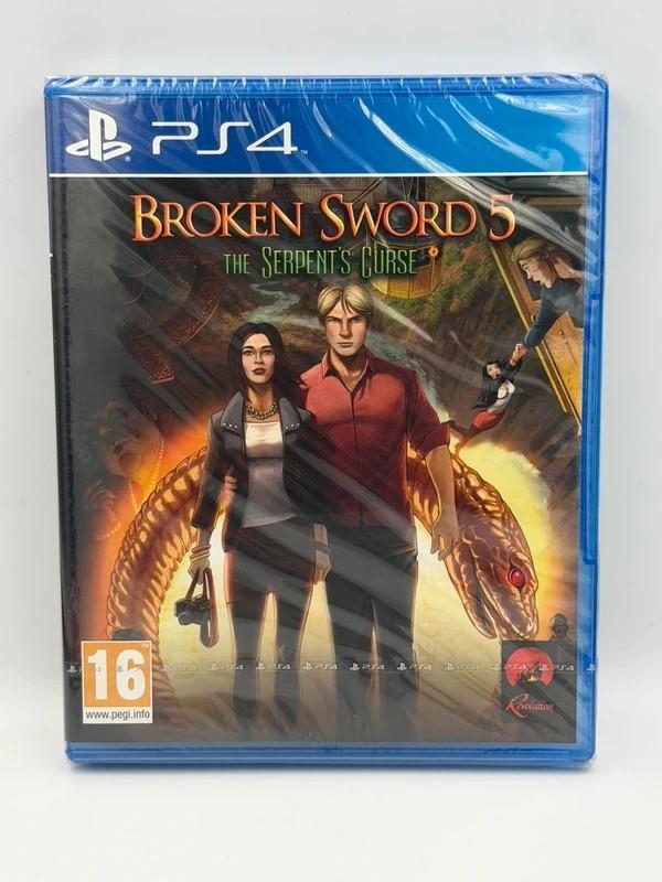 Broken Sword 5 The Serpents Curse PS4 PlayStation 4 Sealed P, Avontuur en Actie, 1 speler, Ophalen of Verzenden, Sony