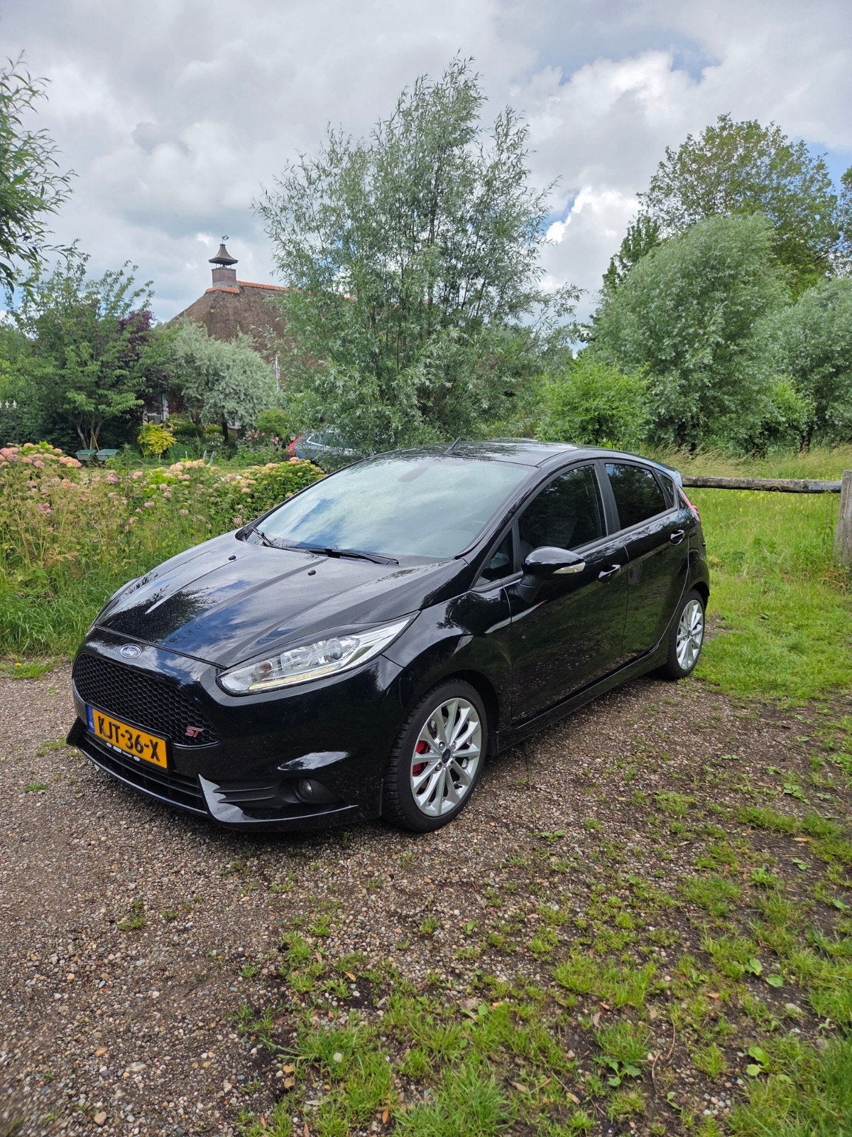 Ford Fiësta ST 5-DEURS 2017, Auto's, Voorwielaandrijving, 1596 cc, 4 cilinders, Leder en Stof