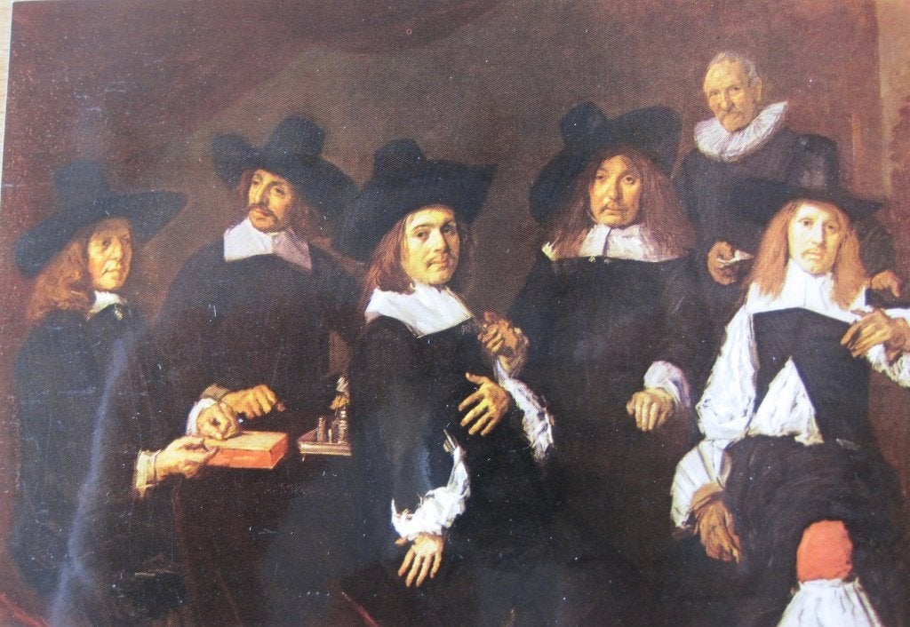 Frans Hals - regenten van het Oude mannenhuis in Haarlem, Verzenden, 1980 tot heden, Ongelopen, Politiek en Historie