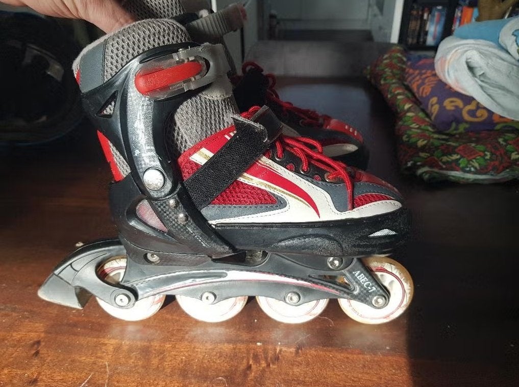 Skeelers - maat 34-37, Ophalen, Kinderen, Inline skates 4 wielen, Verstelbaar