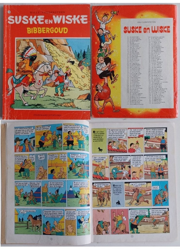 suske en wiske de windbrekers stripboek, Eén stripboek, Ophalen of Verzenden, Gelezen, Willy Vandersteen