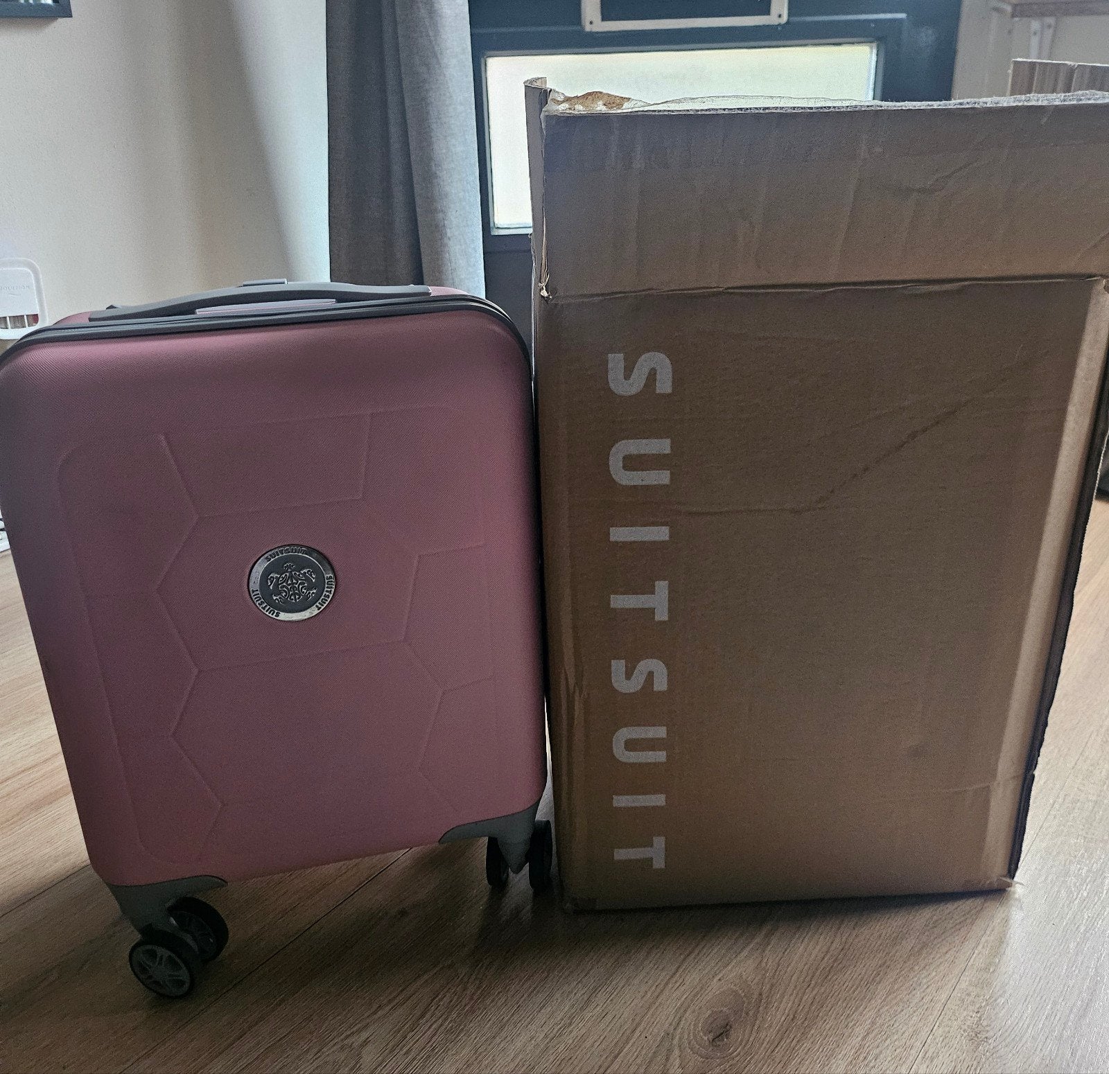 SUITSUIT Caretta-Pink Lady-Carry-on Mini (35cm), 30 cm of meer, Ophalen of Verzenden, Zo goed als nieuw, Roze