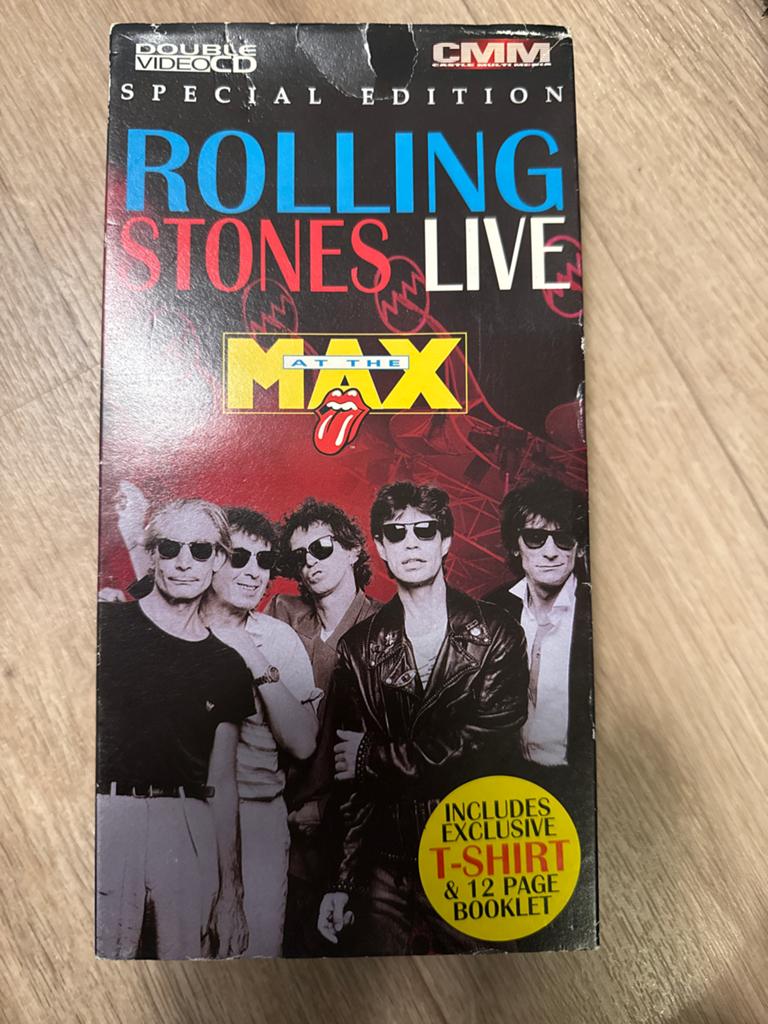 Rolling Stones Live at the Max Special Edition Video CD, Alle leeftijden, Boxset, Muziek en Concerten, Ophalen of Verzenden