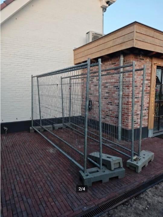 1 Bouwhek met 2 voeten, Gebruikt, Ophalen of Verzenden, A, IJzer