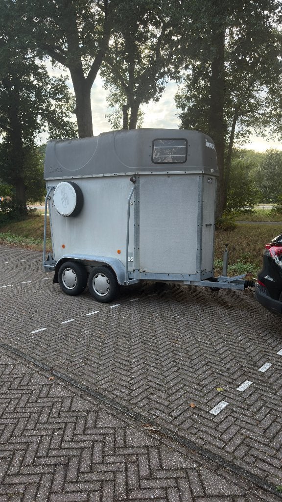 Impex 1,5 paards paardentrailer, Ophalen, Gebruikt