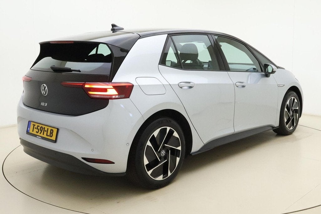 Volkswagen ID.3 Pro 58 kWh | SOH: 94% | Adaptieve Cruise Con, Auto's, Volkswagen, Automaat, Achterwielaandrijving, Gebruikt, Zwart