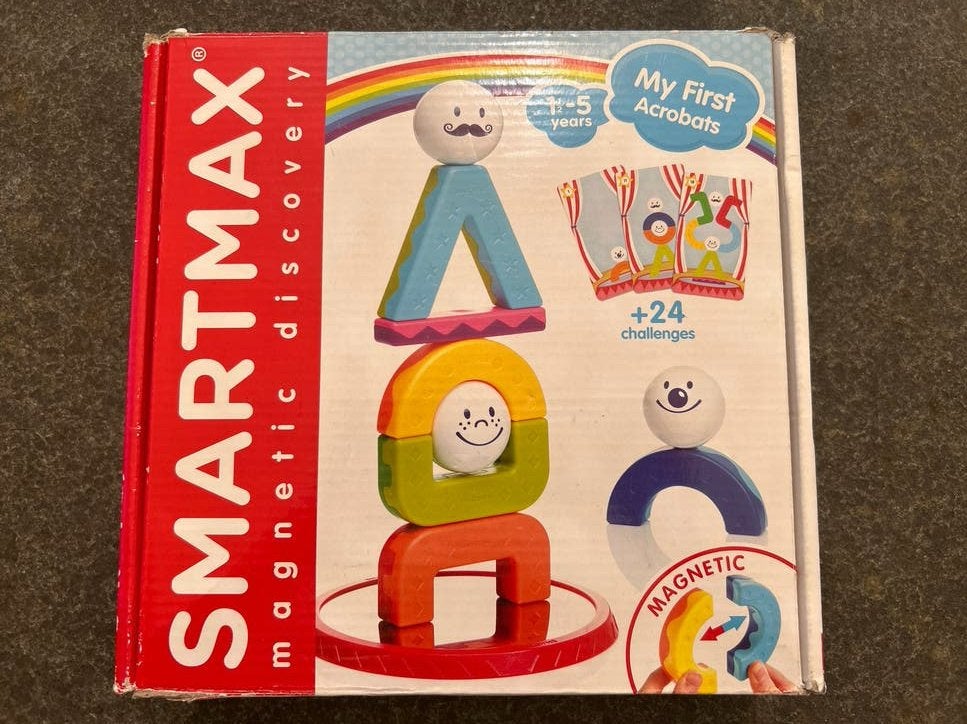 SmartMax My First Acrobats - Magnetisch Bouwspeelgoed, Ophalen of Verzenden, Gebruikt, Bouwen