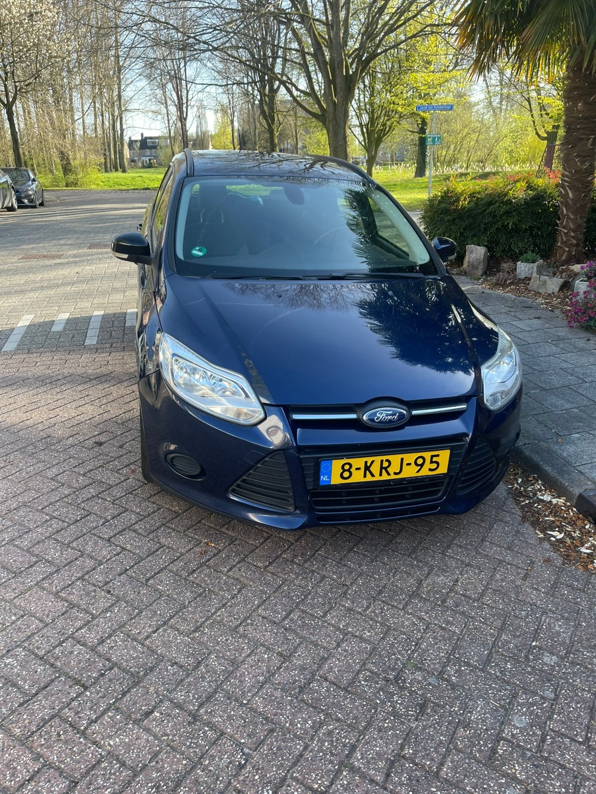 Ford Focus 1.6 Tdci 77KW Wagon 2013 Blauw, Auto's, Ford, 4 cilinders, Blauw, Origineel Nederlands, Stationwagon