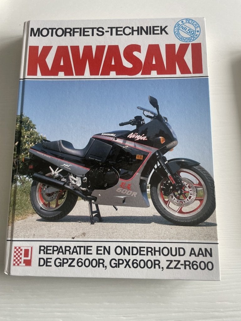 werkplaatshandboek KAWASAKI GPZ600R GPX600R ZZR600; 17,95 €, Ophalen of Verzenden, Overige merken
