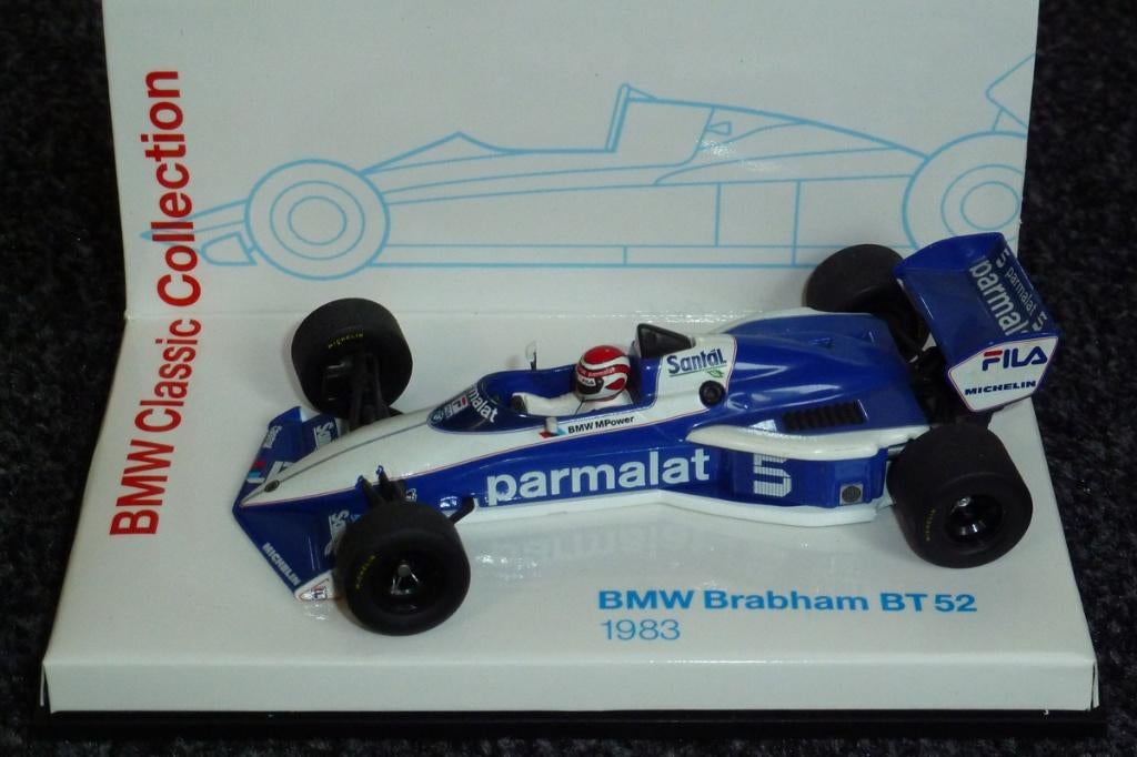 1983 - Brabham BMW BT52 - Nelson Piquet - World Champion, Ophalen of Verzenden, Zo goed als nieuw, Auto, MiniChamps
