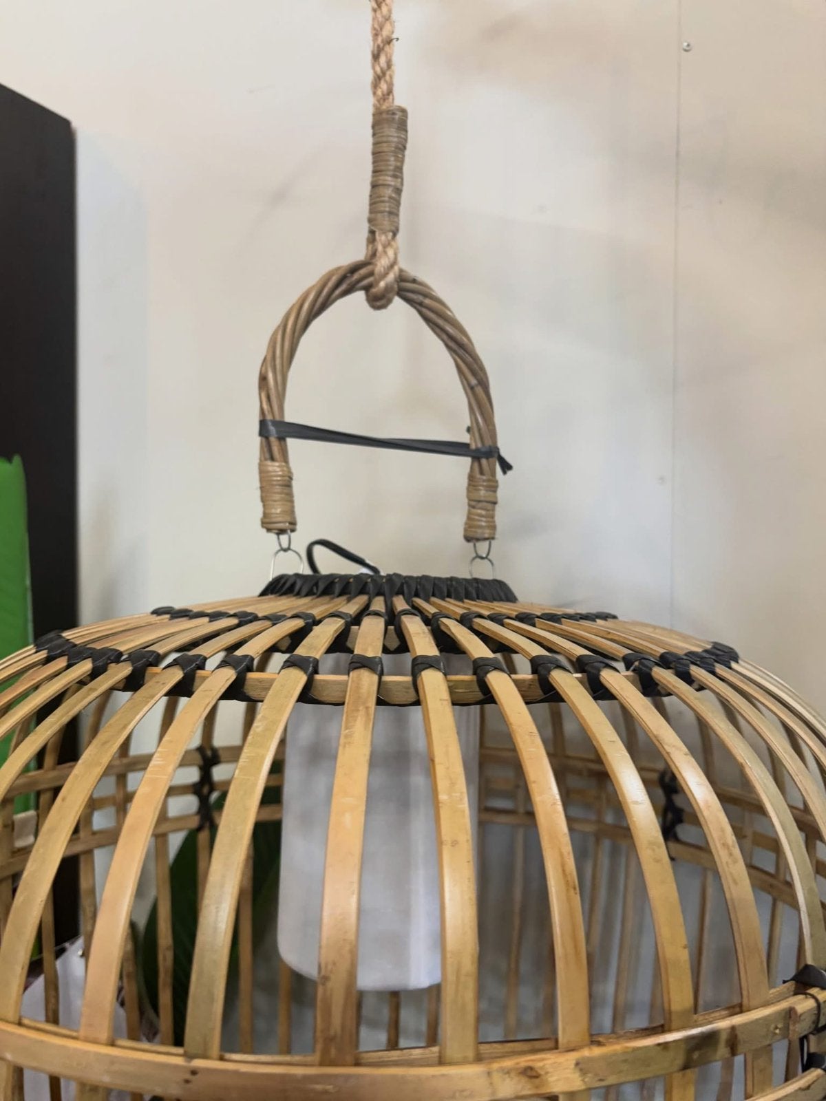 Hanglamp San Carlos Bamboe, kleur naturel van Rivièra Maison, Huis en Inrichting, Ophalen, Overige materialen, Onbekend, Nieuw