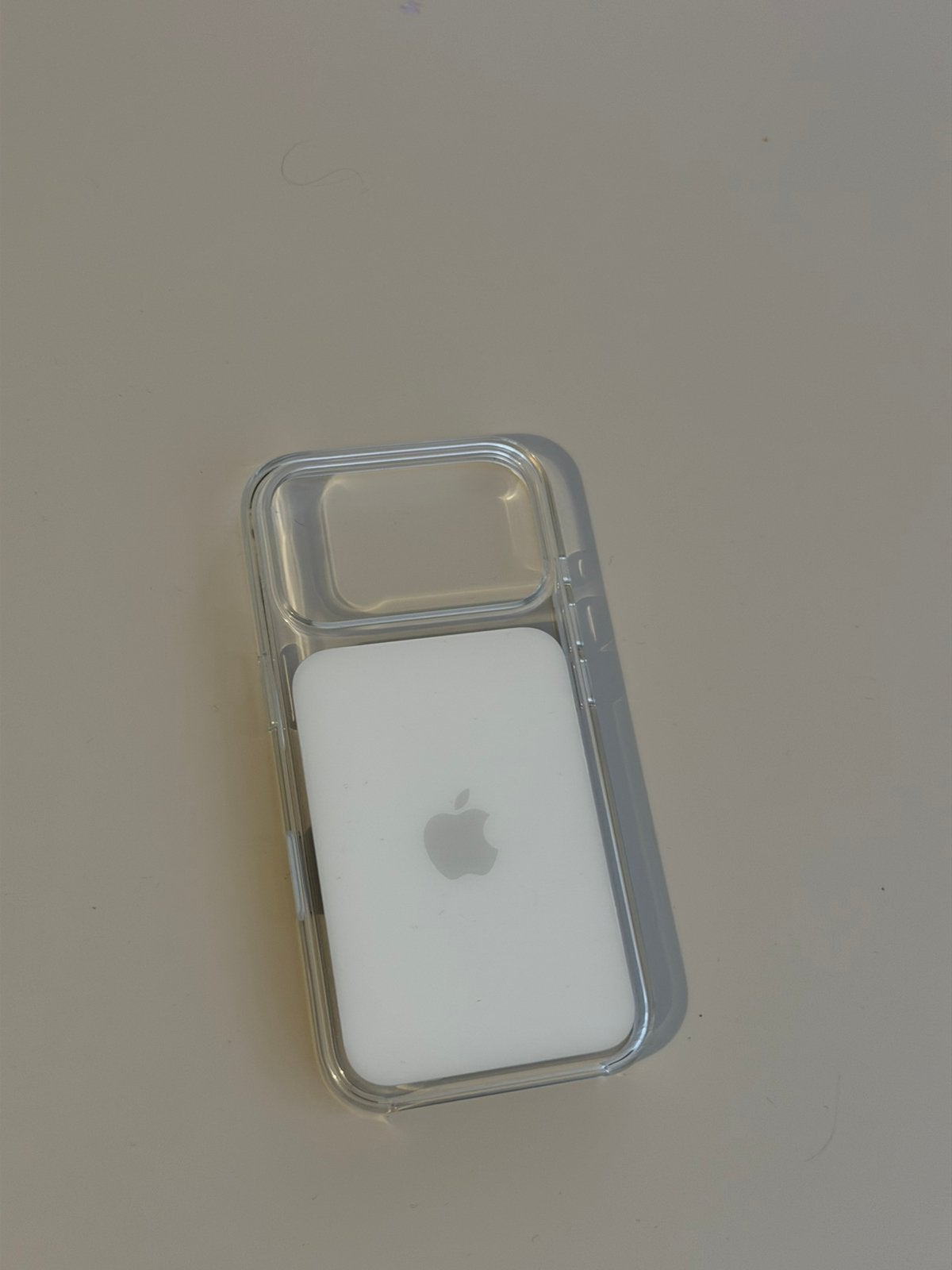 NIEUW || Origineel Transparante Hoes Apple iPhone 17 Pro, Ophalen of Verzenden, Zo goed als nieuw, Apple