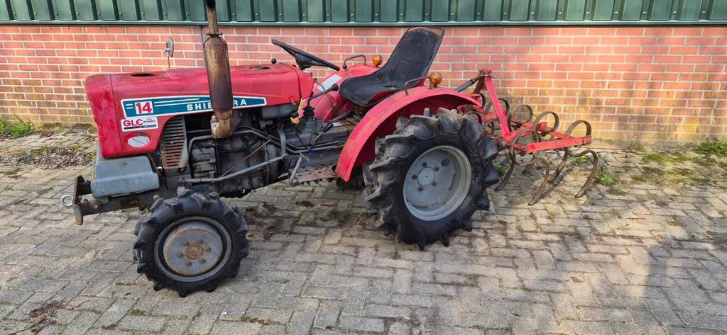 Shibaura 14 pk minitractor 4x4, Zakelijke goederen, Agrarisch | Tractoren, Gebruikt, Tot 2500, Tot 80 Pk, Ophalen