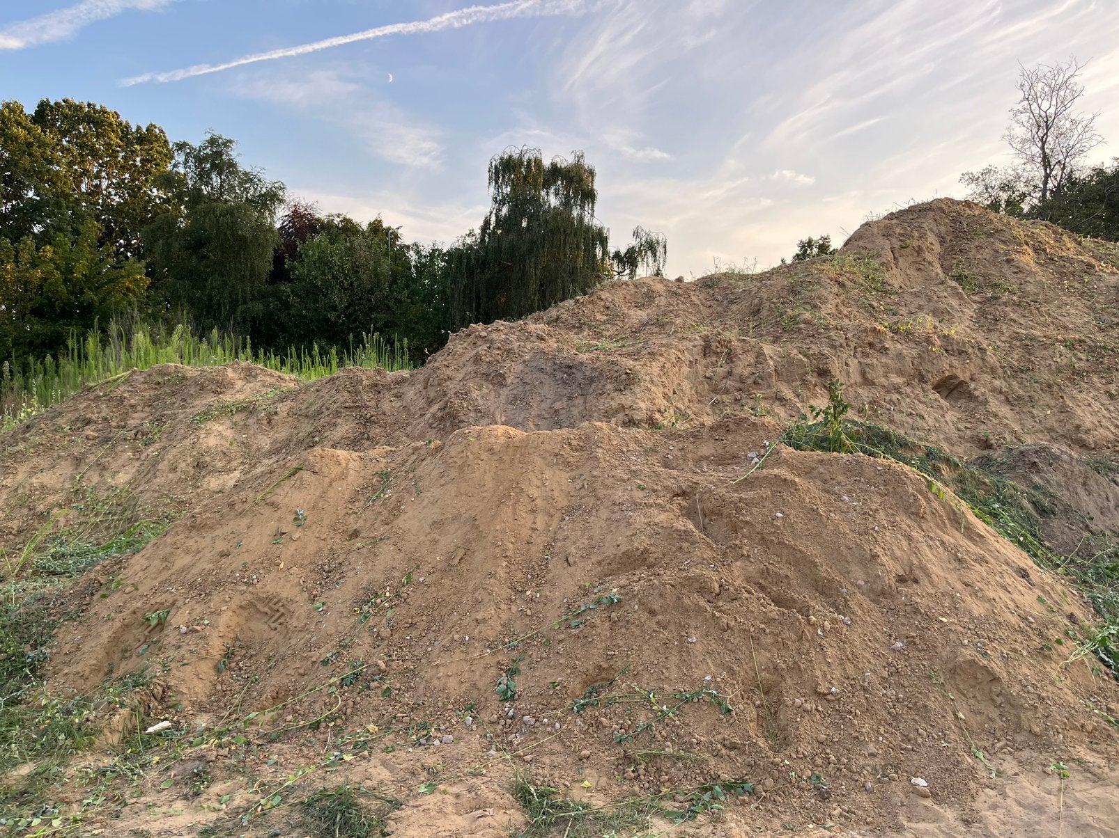 Gele Grond (200 m³) - ophoogzand - Vrij op te halen Grathem., Tuin en Terras, Zand, Ophalen, Gebruikt, Ophoogzand