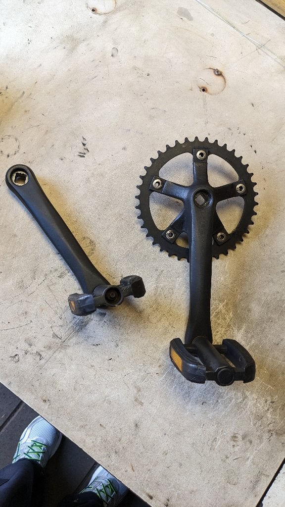 van Moof S3 / X3 crankset incl trappers, Ophalen of Verzenden
