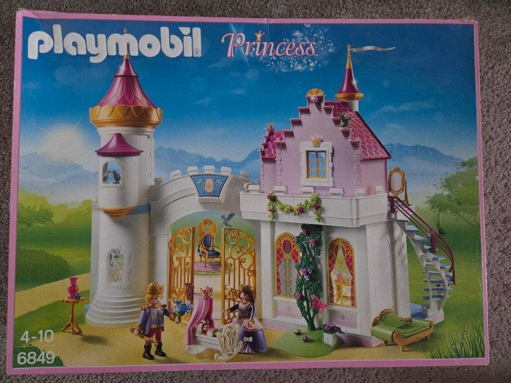 Playmobil kasteel prinses, Ophalen, Complete set, Zo goed als nieuw, Kasteel/Fort