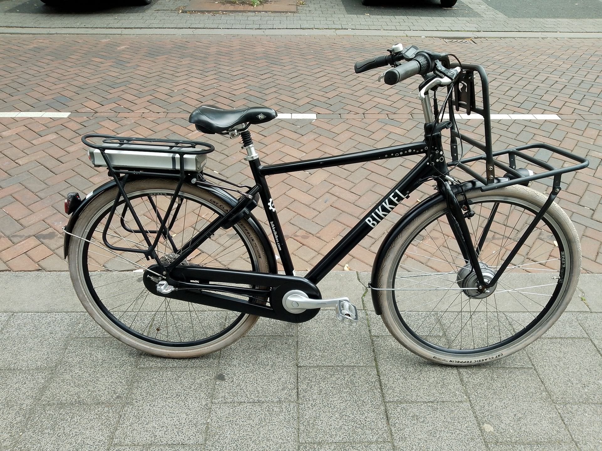 Bikkel h52 elektrische transportfiets /herenfiets