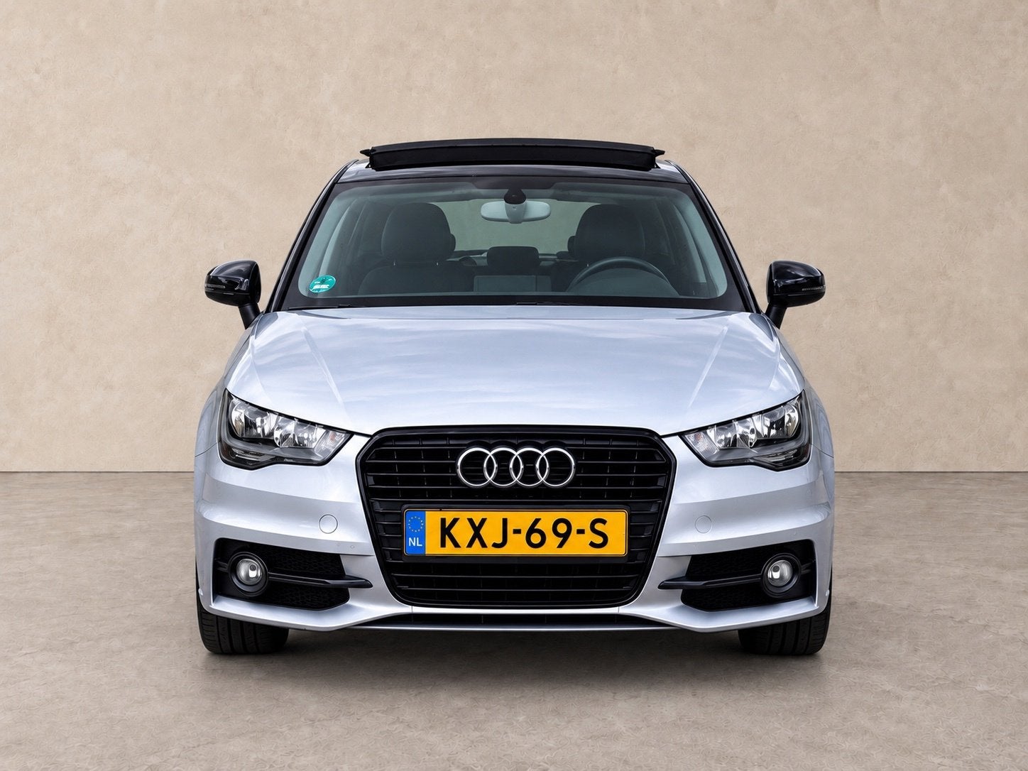 Audi A1 SPORTBACK 1.2 TFSI S-Line +Panoramadak+DealerOnderho, Auto's, Voorwielaandrijving, 4 cilinders, 4 stoelen, Leder en Stof