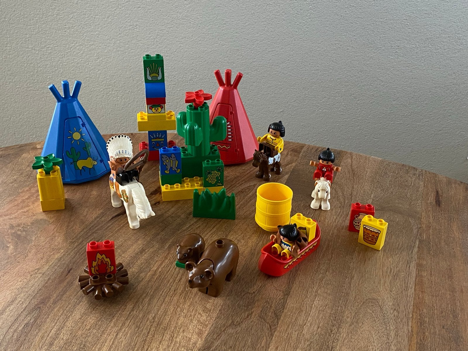 LEGO Duplo Western en losse blokken, Kinderen en Baby's, Ophalen, Inclusief minifiguren, Gebruikt, Overige thema's