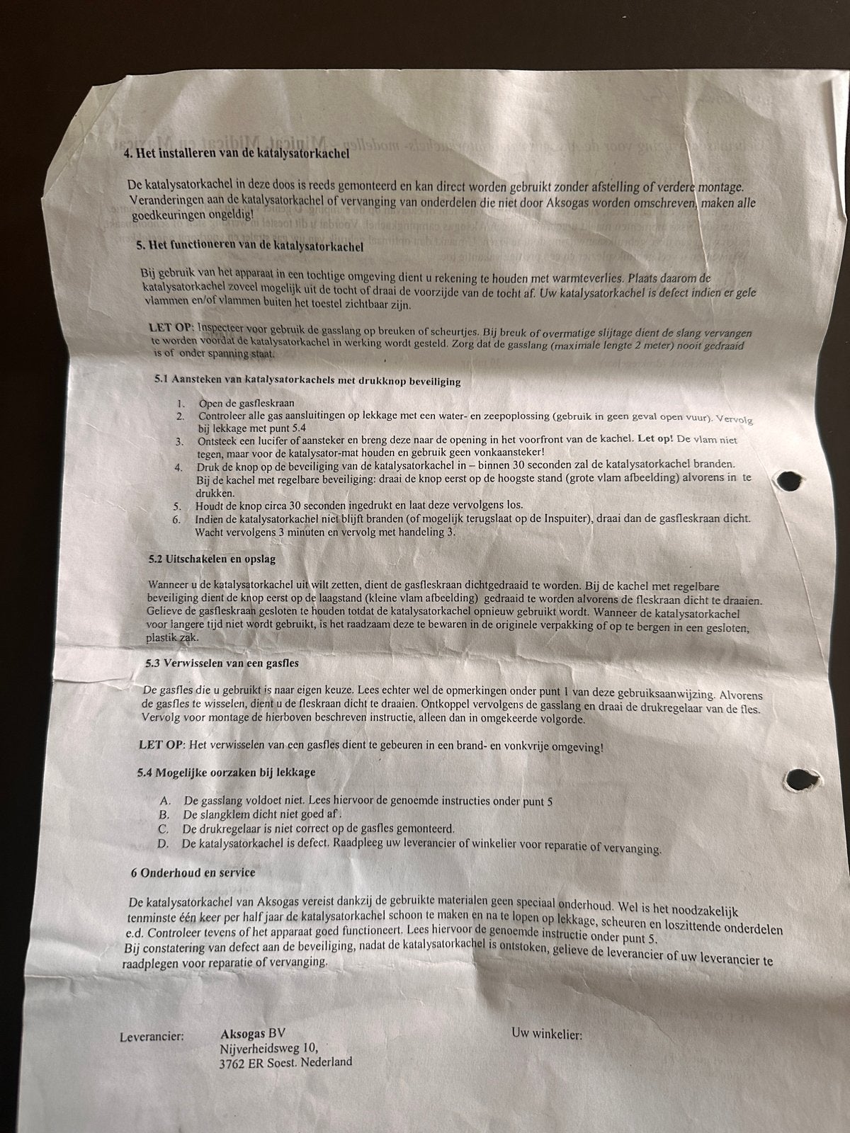 Akso Gas Katalysator Kachel Midicat - Terrasverwarmer, Caravans en Kamperen, Ophalen of Verzenden, Gebruikt