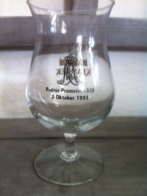 La Chouffe bierglazen te koop! 5 stuks., Verzamelen, Ophalen of Verzenden, Zo goed als nieuw, Bierglas
