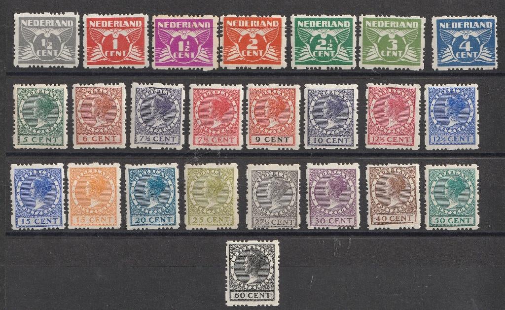 R33-R56 1928 Vierz. roltanding MNH, Ophalen of Verzenden, T/m 1940, Postfris