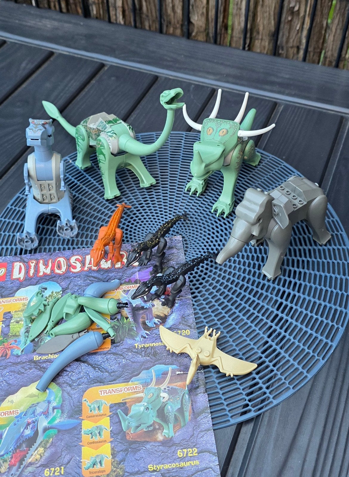 Lego Dinosaurus 6719 6720 6722, Gebruikt, Overige thema's, Lego, Ophalen of Verzenden