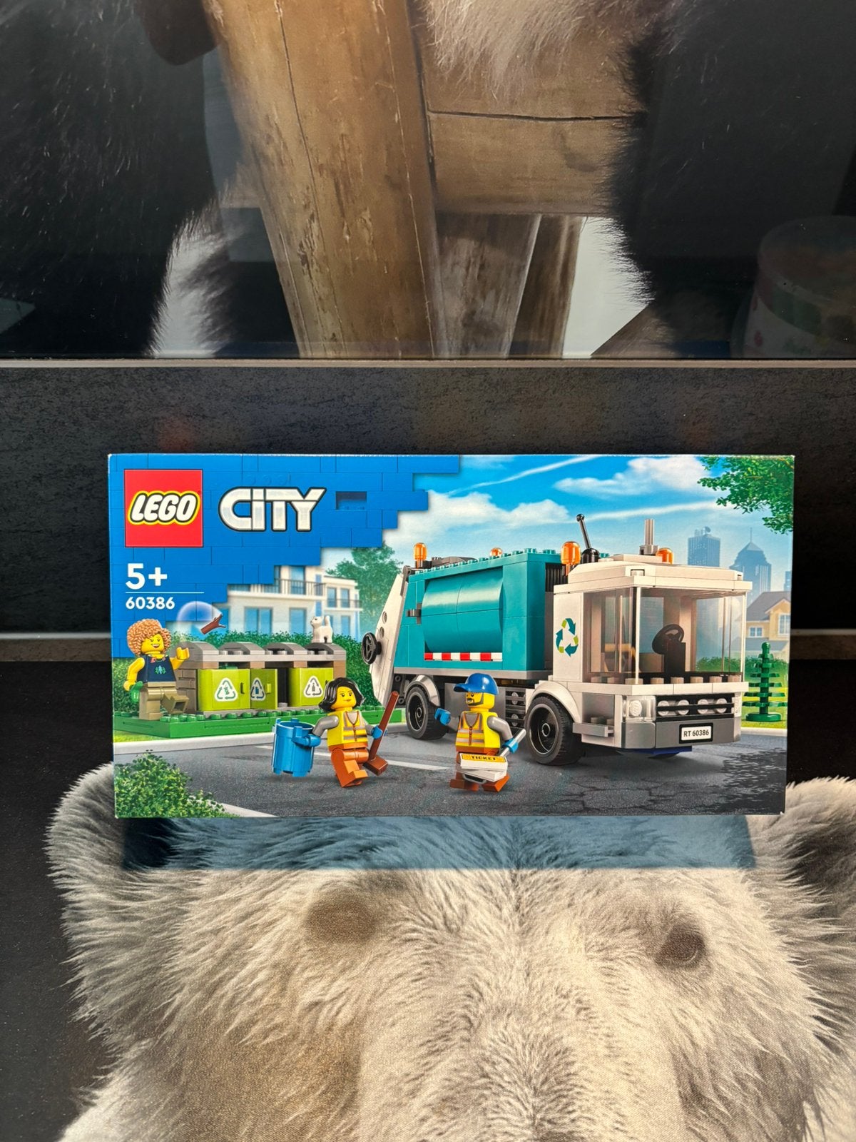 Lego vuilniswagen 60386 nieuw, Ophalen of Verzenden, Zo goed als nieuw