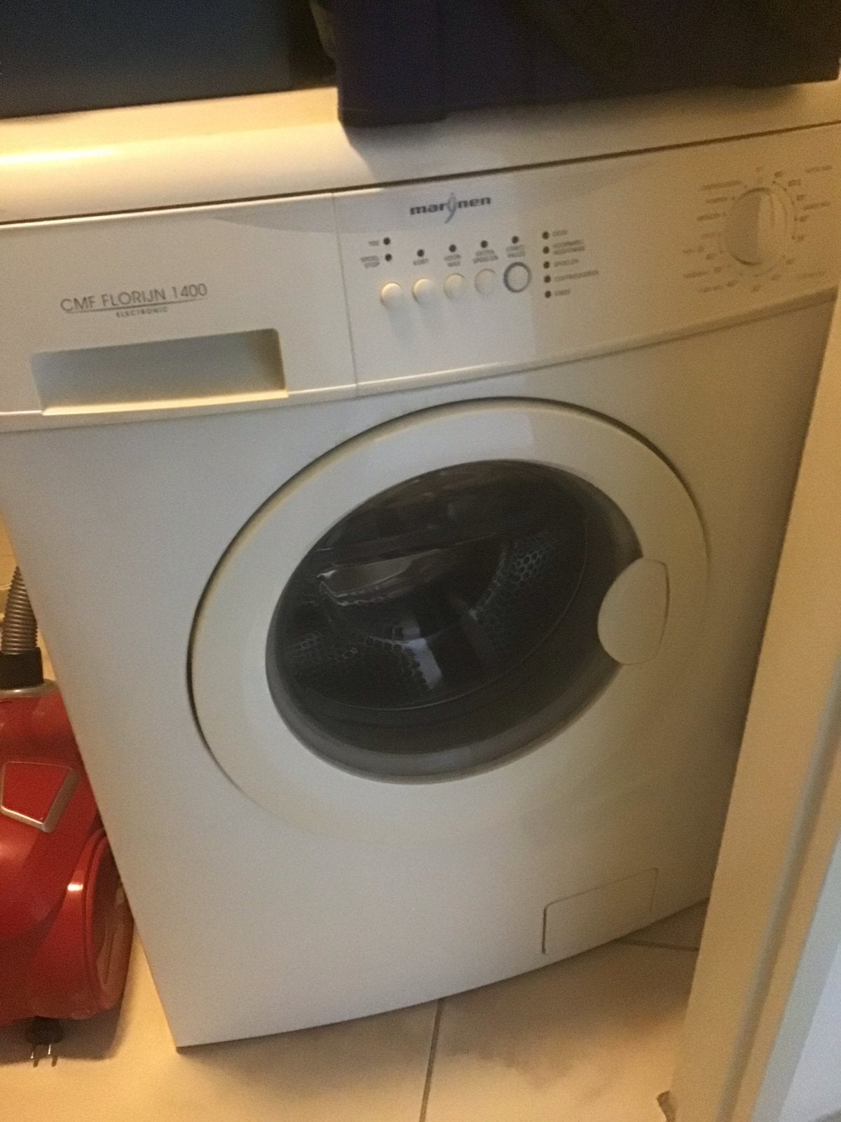 Marijnen CMF Florijn 1400 Wasmachine - Goed Werkend, Ophalen, 1200 tot 1600 toeren, Gebruikt, Voorlader