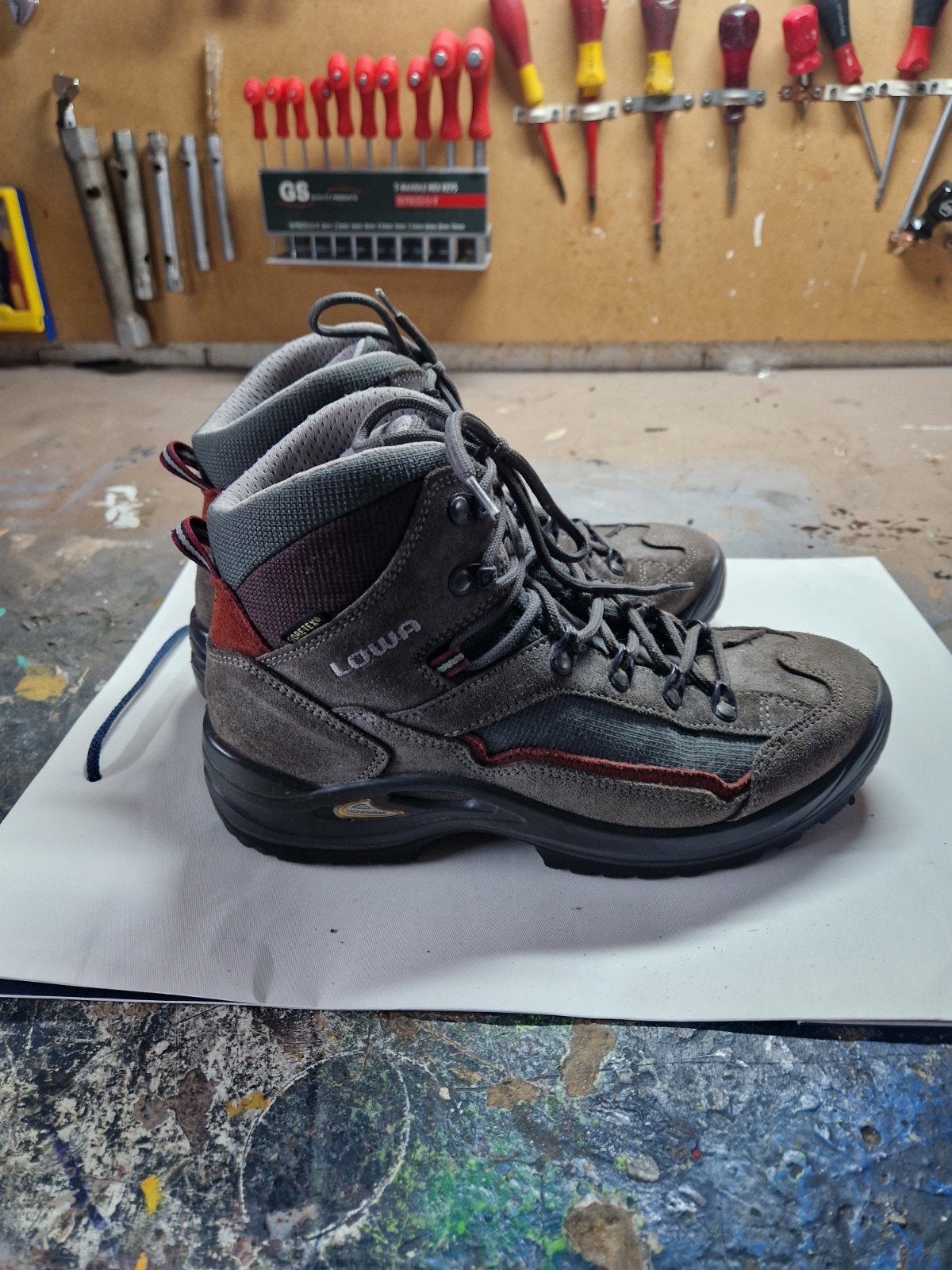 Lowa Tyro GTX Mid Ws Wandelschoenen Maat 40, Sport en Fitness, Bergsport en Wandelen, Ophalen of Verzenden, Gebruikt, Schoenen