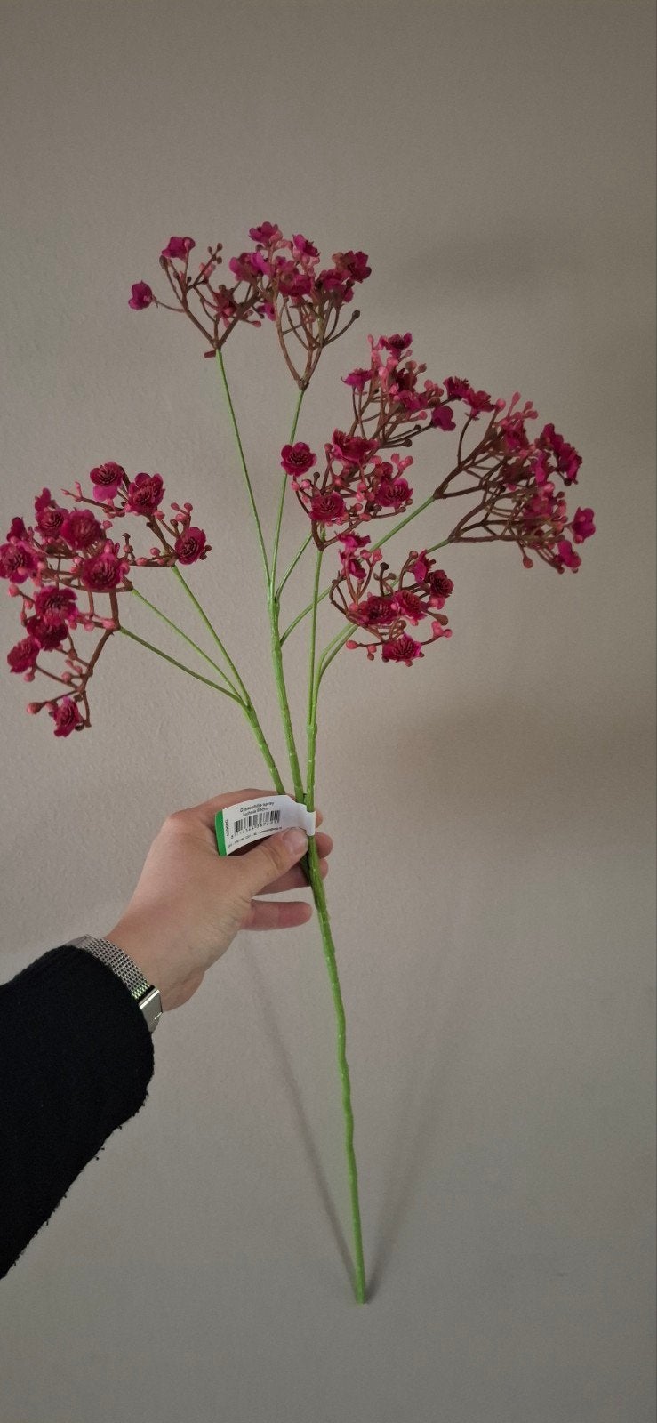 Kunstbloemen, Gipskruid div. Kleuren, Ophalen of Verzenden, Nieuw, Binnen, 68 cm