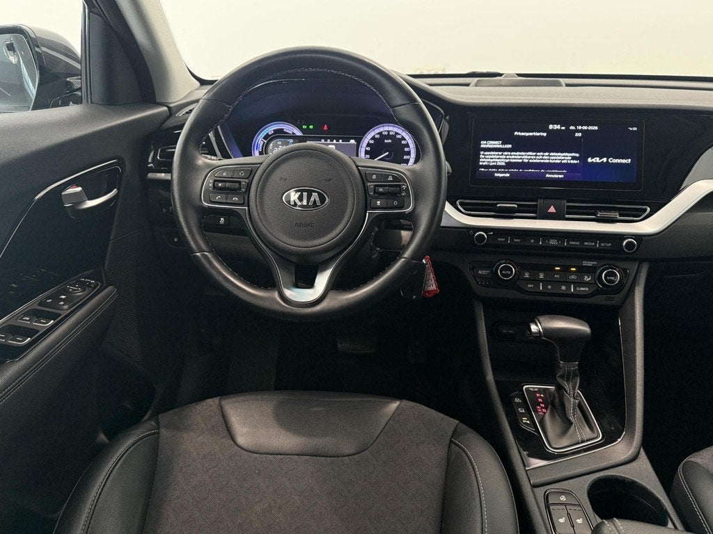 Kia Niro 1.6 GDi PHEV DynamicLine | Navigatie | Climate Cont, Auto's, Kia, Gebruikt, Met garantie (alle), Leder en Stof, Plug-in hybride