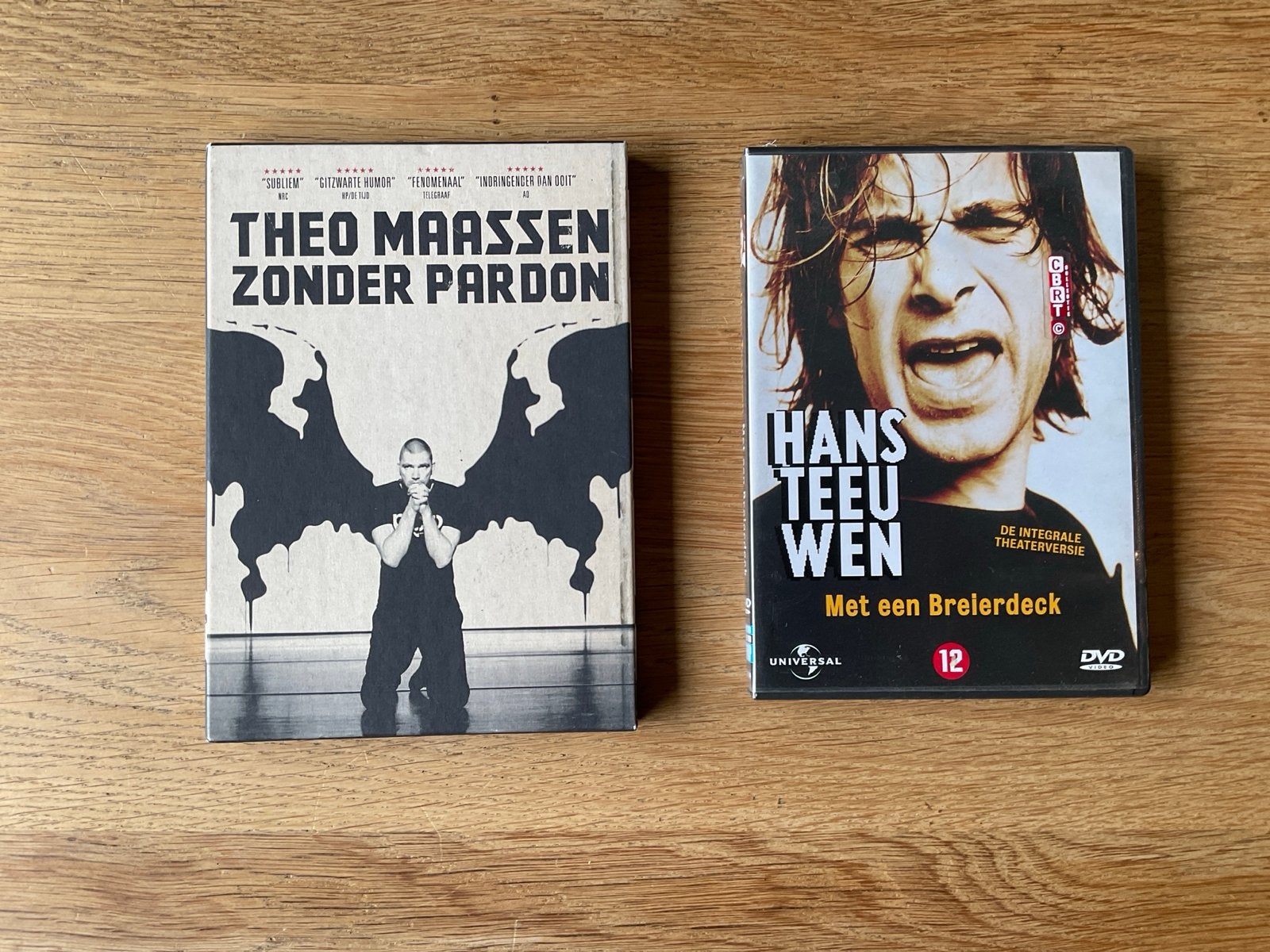 Theo Maassen Zonder Pardon & Hans Teeuwen Met een Breierdeck, Cd's en Dvd's, Dvd's | Cabaret en Sketches, Stand-up of Theatershow