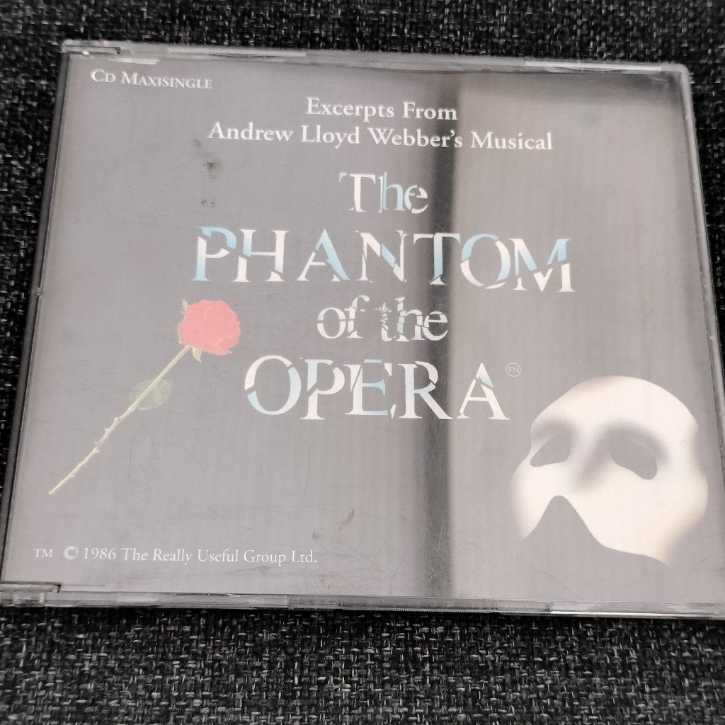 CDsingle ‘The Phantom of the Opera’ – 1986, Verzenden, Zo goed als nieuw, Filmmuziek en Soundtracks
