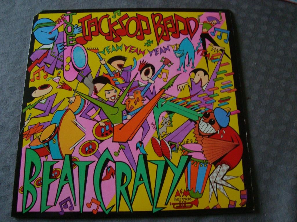 Joe jackson band- beat crazy met tekst, Ophalen of Verzenden, Zo goed als nieuw, 12 inch