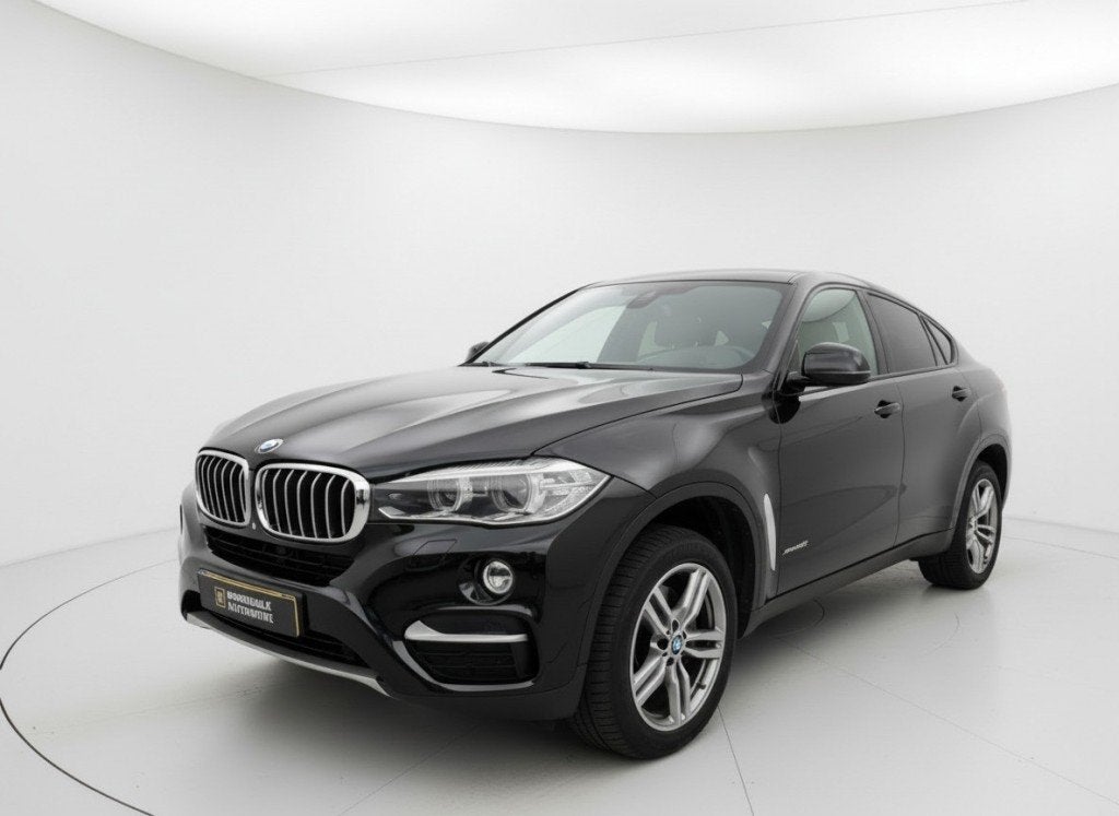 Bmw X6 XDRIVE40D HIGH EXECUTIVE. CRUISE, AUT, STOELVW., Auto's, BMW, Gebruikt, Euro 6, 2993 cc, Zwart