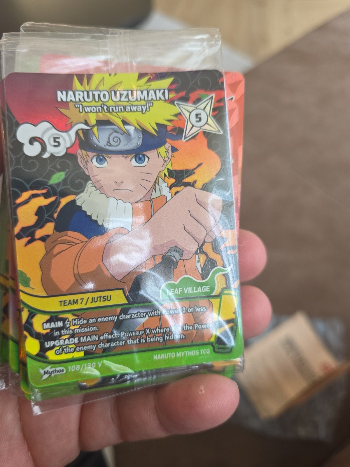 Naruto Mythos Trading Card Game Booster Pack, Ophalen of Verzenden, Nieuw, Booster