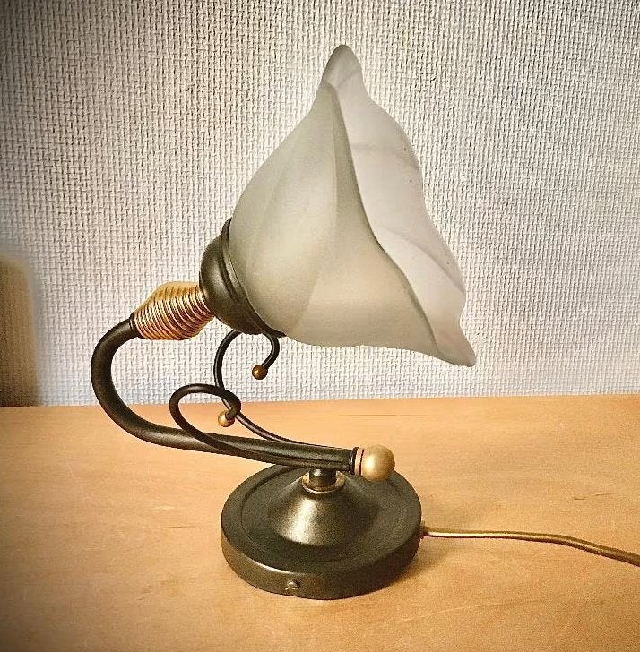 Vintage wandlampje, Huis en Inrichting, Lampen | Wandlampen, Met schakelaar, Ophalen of Verzenden, Zo goed als nieuw, Wandlamp