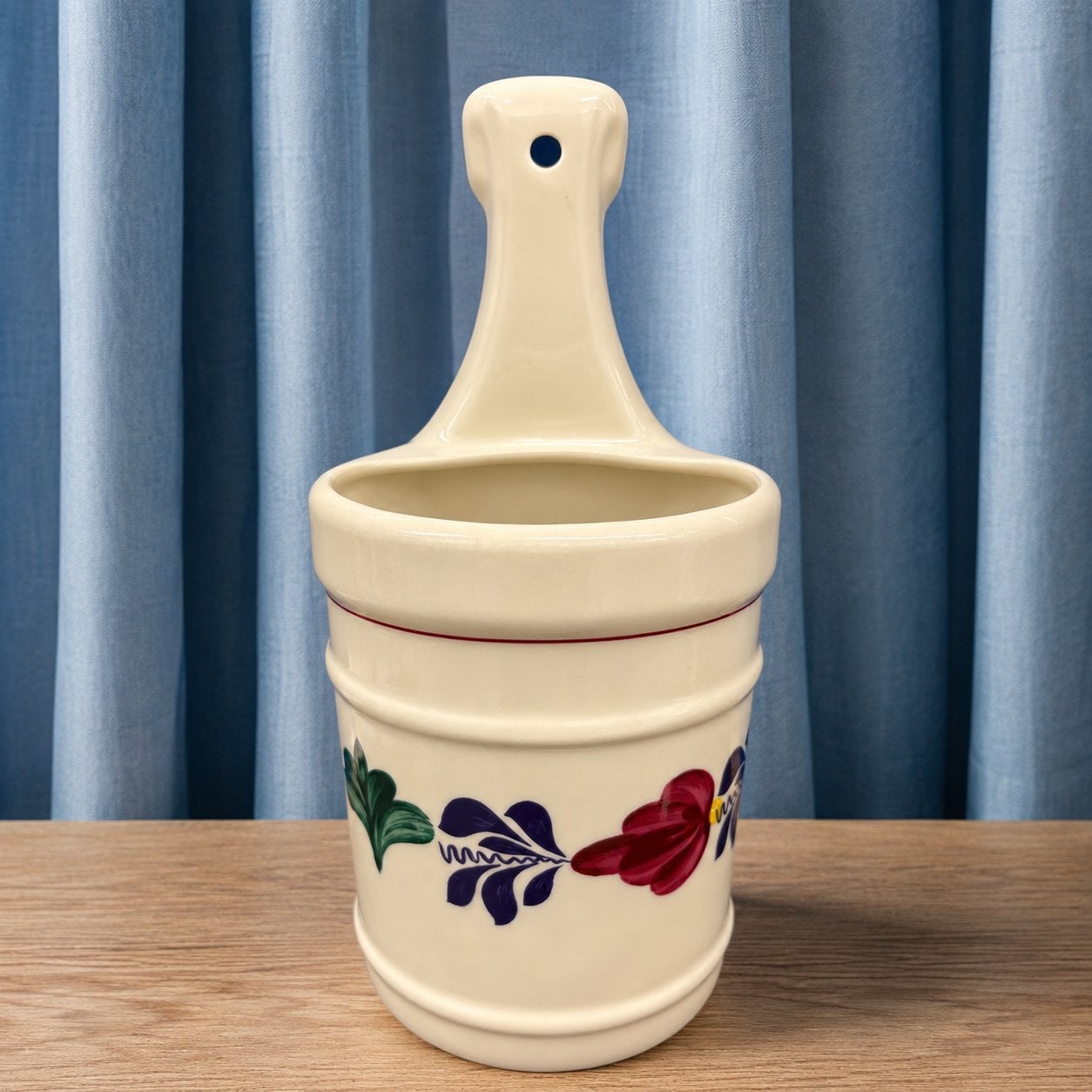 Boerenbont pollepelhouder, Antiek en Kunst, Ophalen of Verzenden