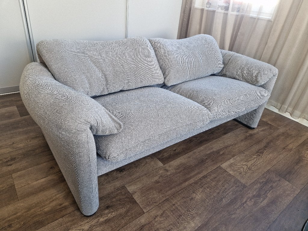 Set Cassina maralunga 2-zits, Ophalen, Gebruikt