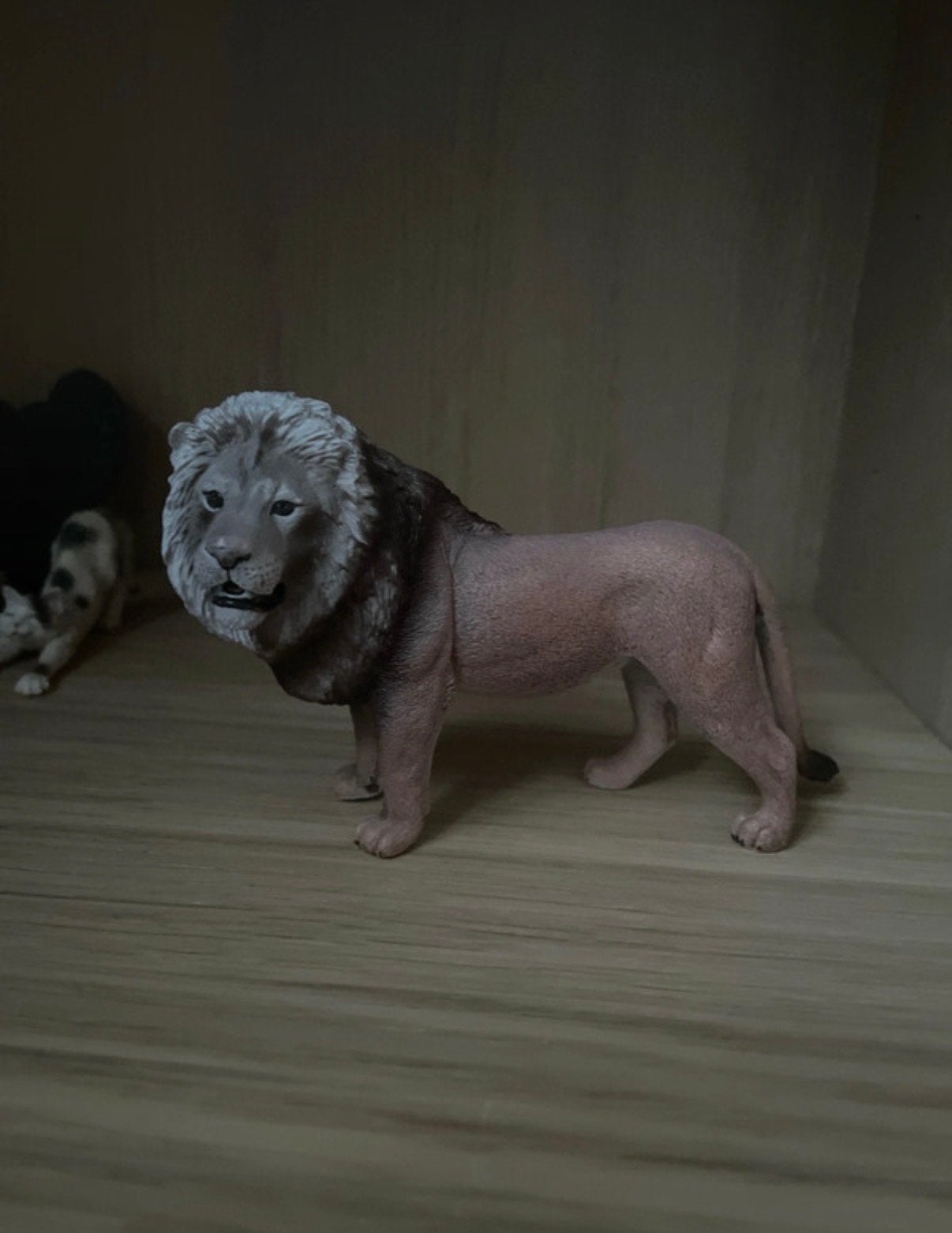 Schleich leeuw misdruk - Hoofd niet geverfd, Ophalen of Verzenden, Gebruikt