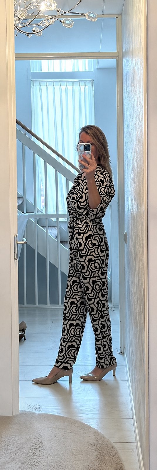 Expresso luxe jumpsuit nieuw met kaartjes €159,95 maat 42/XL, Kleding | Dames, Jumpsuits, Ophalen of Verzenden, Nieuw, Maat 42/44 (L)