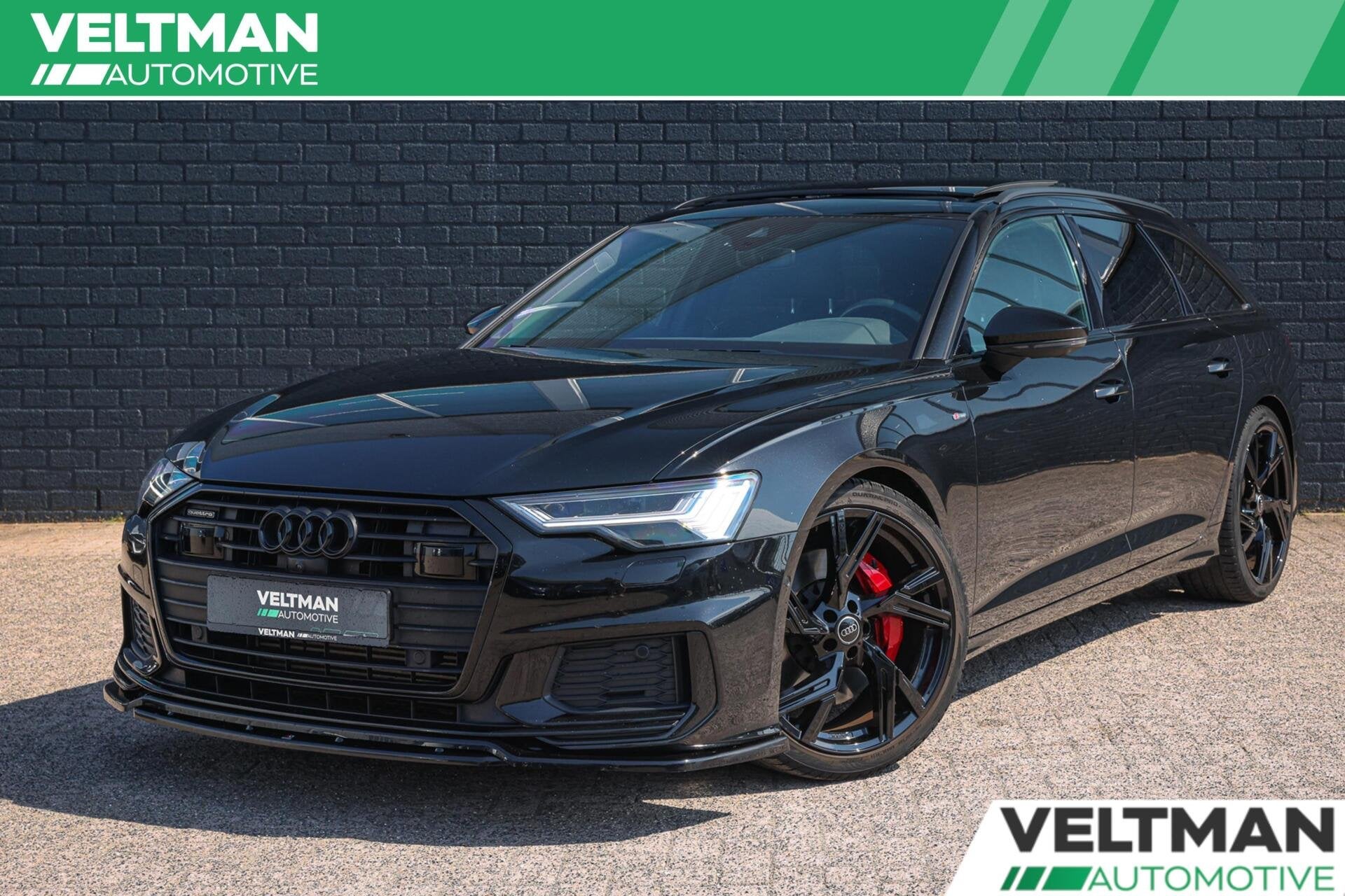 Audi A6 Avant 55 TFSI e quattro Competition S-LINE PANO TREK, Auto's, Audi, Gebruikt, Euro 6, Zwart, Plug-in hybride
