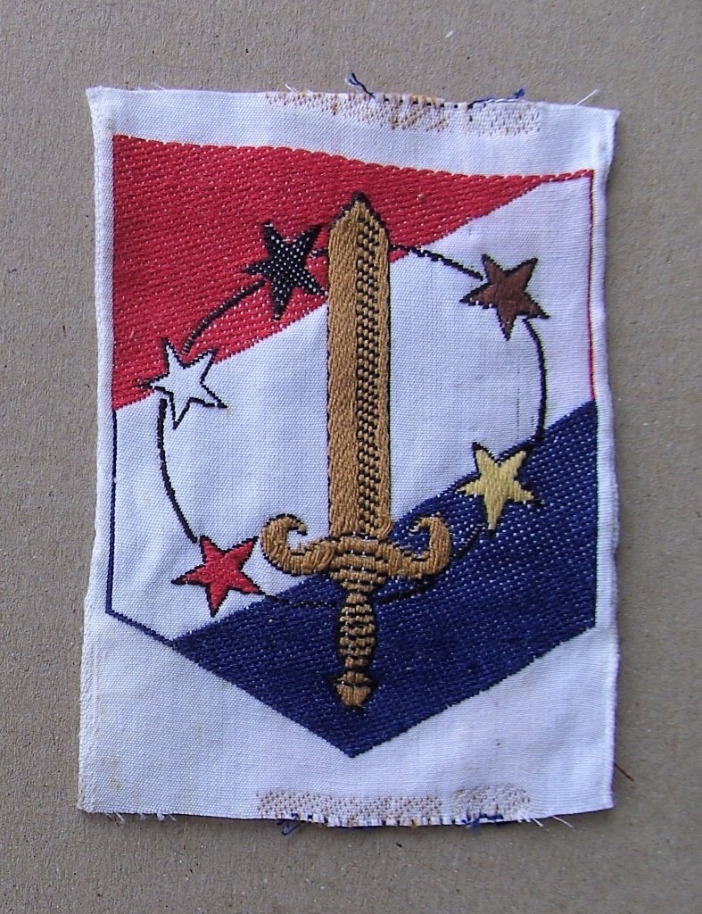 embleem TRIS, Verzamelen, Ophalen of Verzenden, Landmacht, Nederland, Embleem of Badge
