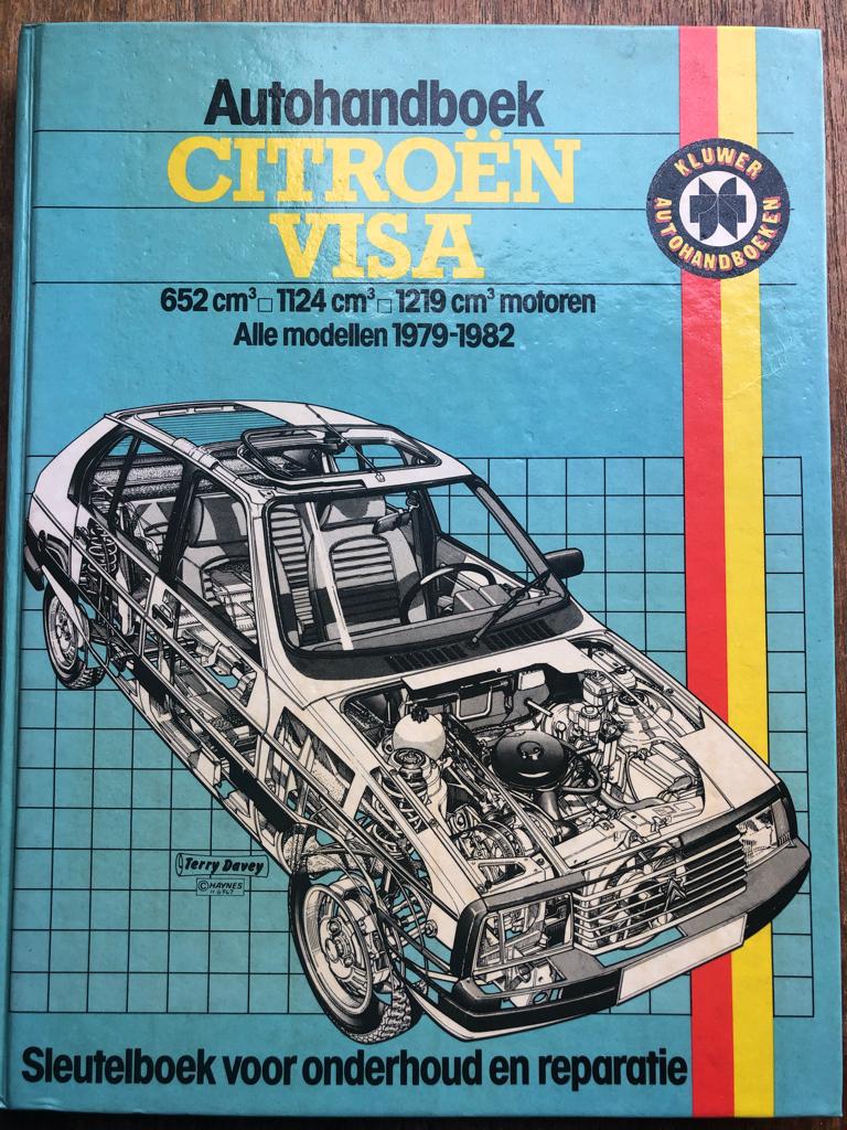 Instructieboek Citroën Visa Autohandboek Kluwer 1979-1982, Ophalen of Verzenden