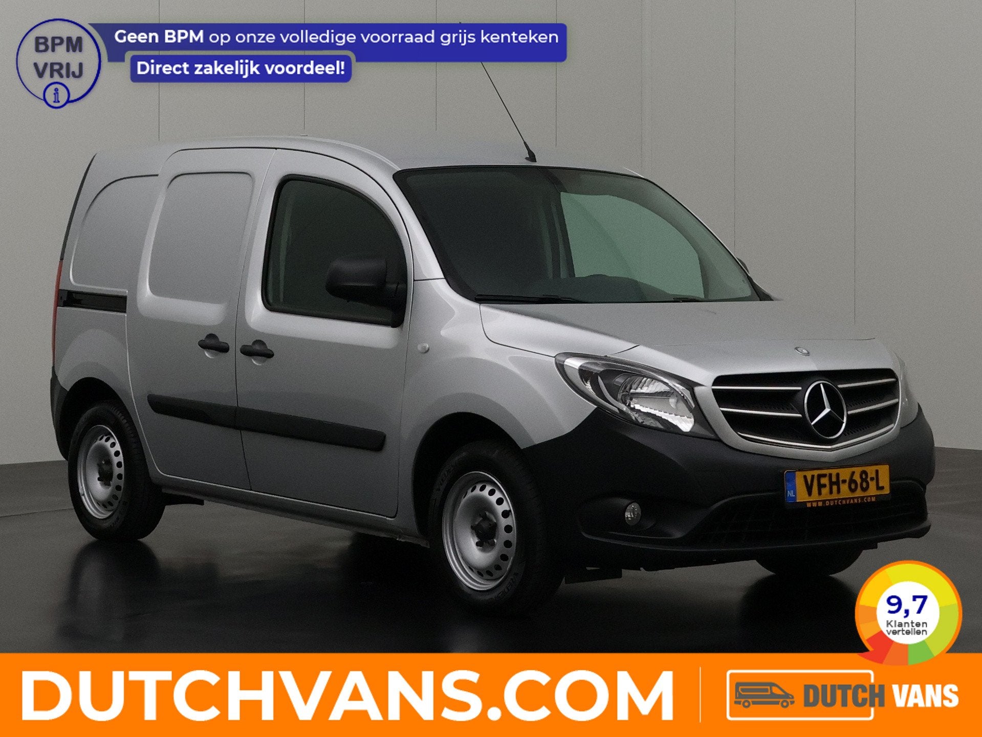 Mercedes-Benz Citan BlueEFFICIENCY | Airco | Cruise | Trekha, Voorwielaandrijving, 1349 kg, Stof, Gebruikt